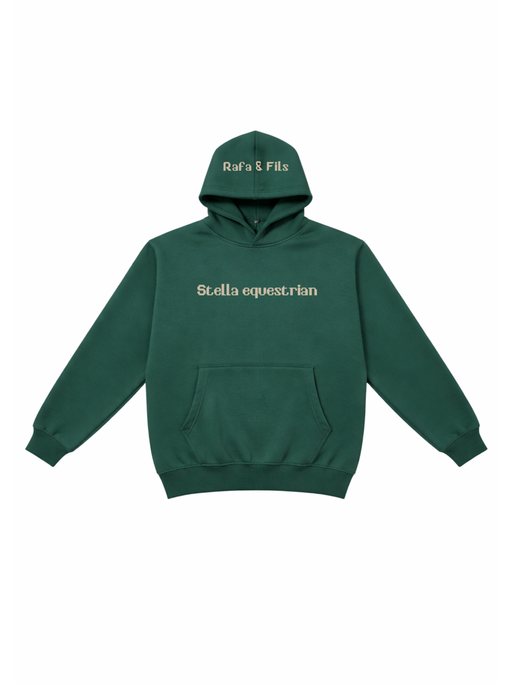Stella equestrian raglan hoodie