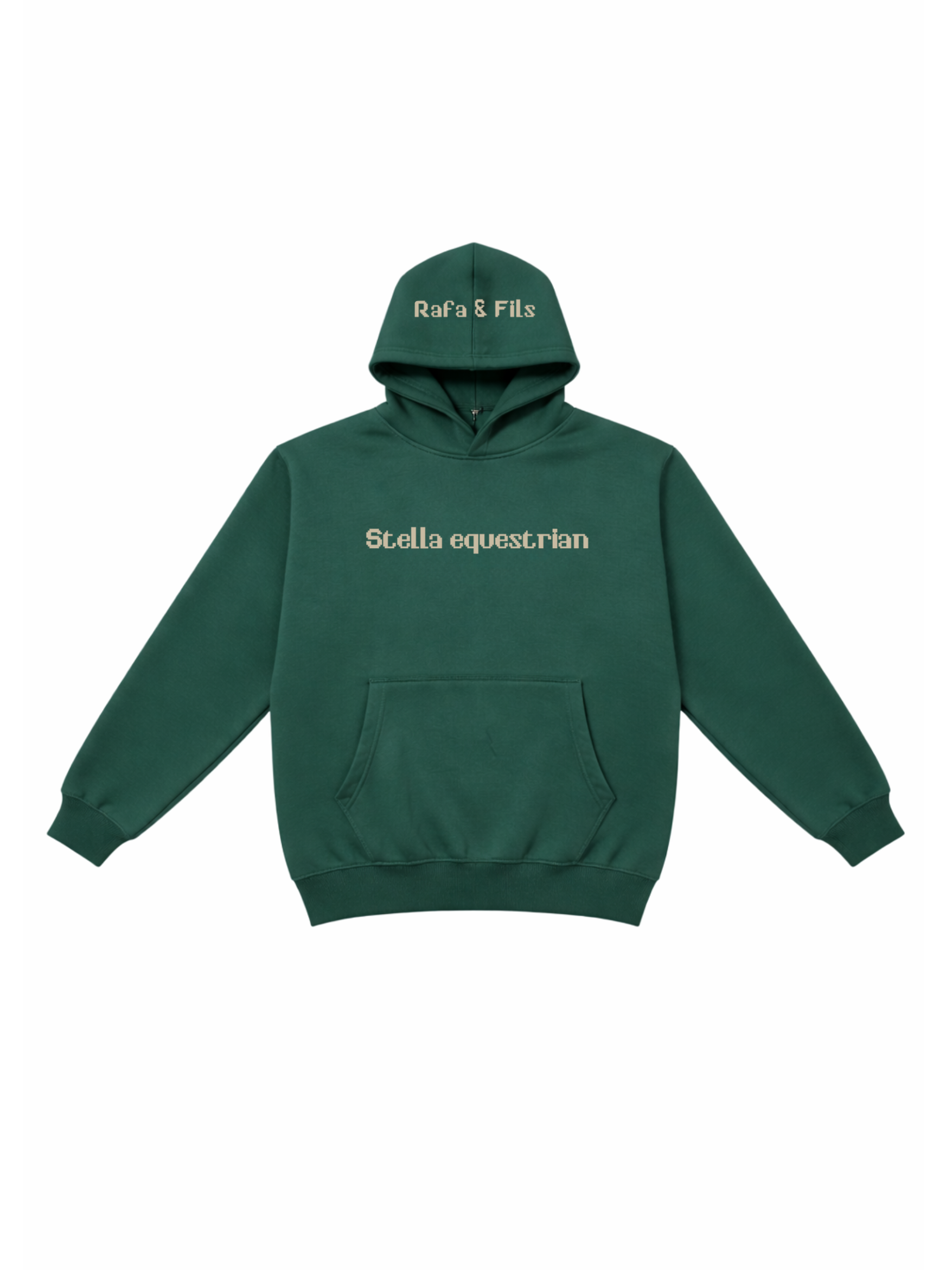 Stella equestrian raglan hoodie