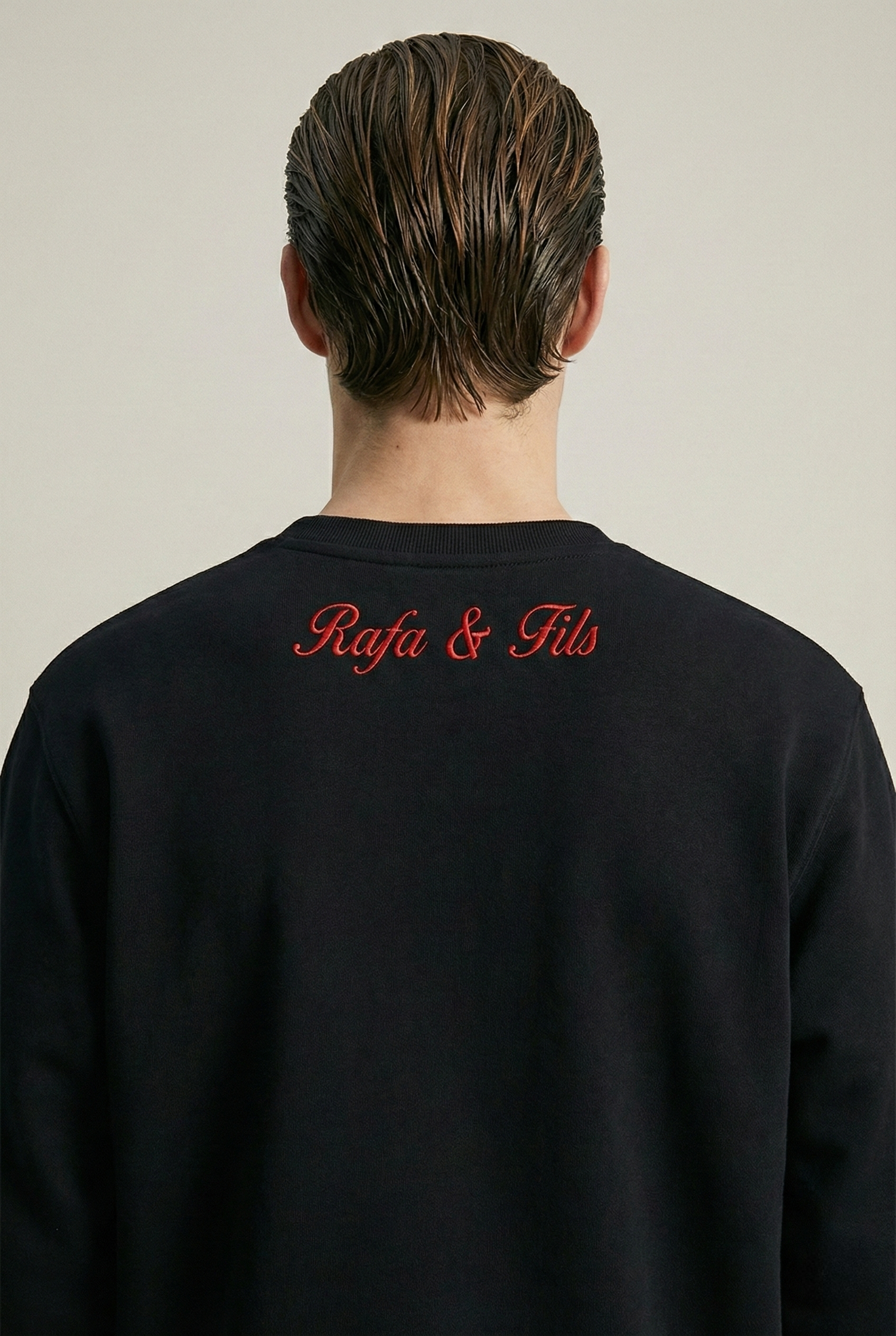 Halftone strawberry sweatshirt