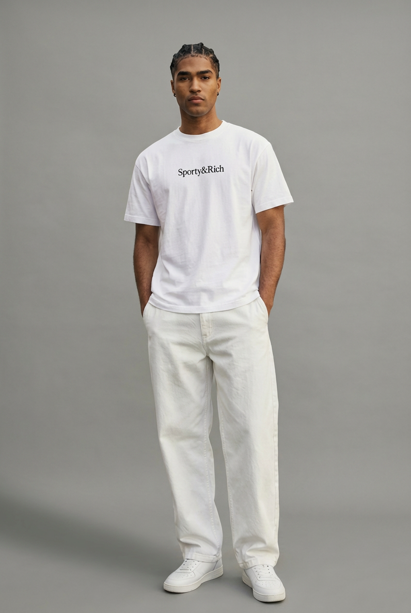 SPORTY AND RICH WHITE